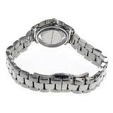 Marc Jacobs Tether Transparent Silver Dial Silver Steel Strap Watch for Women - MBM3416 Authentic Buy Shop Now