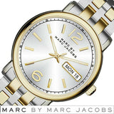 Marc Jacobs Fergus Silver Dial Two Tone Steel Strap Watch for Women - MBM3426 Authentic Buy Shop Now