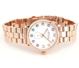 Marc Jacobs Baker White Dial Rose Gold Steel Strap Watch for Women - MBM3441 Authentic Buy Shop Now