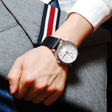 Marc Jacobs Fergus White Dial Black Leather Strap Watch for Men - MBM5076 Authentic Buy Shop Now