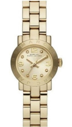 Marc Jacobs Amy Gold Dial Gold Steel Strap Watch for Women - MBM8612 Authentic Buy Shop Now