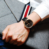 Marc Jacobs Fergus Black Dial Black Leather Strap Watch for Women - MBM8651 Authentic Buy Shop Now