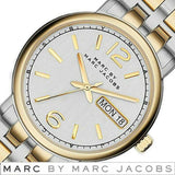Marc Jacobs Fergus Silver Dial Two Tone Steel Strap Watch for Women - MBM8652 Authentic Buy Shop Now