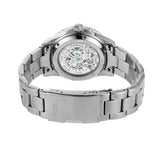 Fossil FB-01 Automatic Skeleton Black Dial Silver Steel Strap Watch for Men - ME3190 Authentic Buy Shop Now