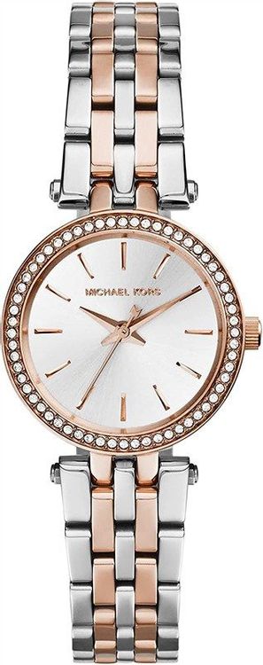 Michael Kors Darci Silver Dial Two Tone Steel Strap Watch for Women - MK3298 Authentic Buy Shop Now