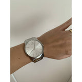 Calvin Klein City Silver Dial Silver Steel Strap Watch for Men - K2G21126 Authentic Buy Shop Now