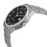 Tissot Luxury Powermatic 80 Black Dial Silver Steel Strap Watch For Men - T086.407.11.051.00 Authentic Buy Shop Now