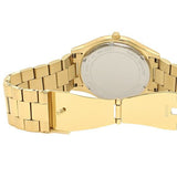 Michael Kors Slim Runway Quartz Black Dial Gold Steel Strap Watch For Men - MK8621 Authentic Buy Shop Now