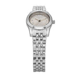 Michael Kors Lexington Three-Hand Silver Dial Silver Steel Strap Watch for Women - MK4843 Authentic Buy Shop Now