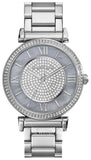 Michael Kors Caitlin Crystal Dial Silver Steel Strap Watch for Women - MK3331 Authentic Buy Shop Now