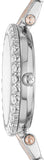 Michael Kors Darci Quartz Silver Dial Two Tone Steel Strap Watch For Women - MK4515 Authentic Buy Shop Now