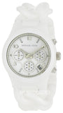 Michael Kors Ceramic White Dial White Steel Strap Watch for Women - MK5387 Authentic Buy Shop Now