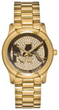 Michael Kors Runway Quartz Gold Dial Gold Steel Strap Watch For Women - MK5852 Authentic Buy Shop Now