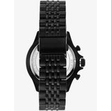 Michael Kors Bayville Chronograph Black Dial Black Steel Strap Watch For Men - MK8750 Authentic Buy Shop Now