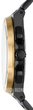 Michael Kors Lennox Chronograph Black Dial Black Steel Strap Watch For Men - MK8941 Authentic Buy Shop Now