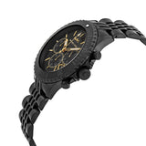 Michael Kors Bayville Chronograph Black Dial Black Steel Strap Watch For Men - MK8750 Authentic Buy Shop Now