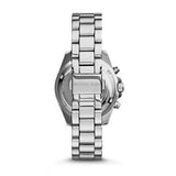 Michael Kors Bradshaw Chronograph Blue Dial Silver Steel Strap Watch For Women - MK6099 Authentic Buy Shop Now