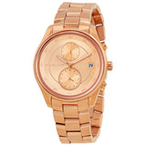Michael Kors Briar Quartz Rose Gold Dial Rose Gold Steel Strap Watch For Women - MK6465 Authentic Buy Shop Now