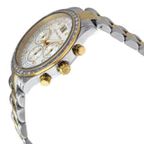 Michael Kors Brinkley Chronograph Silver Dial Two Tone Steel Strap Watch for Women - MK6188 Authentic Buy Shop Now