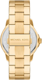 Michael Kors Bryn Quartz Gold Dial Gold Steel Strap Watch For Women - MK7317 Authentic Buy Shop Now