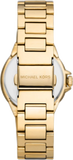Michael Kors Camille Quartz White Dial Gold Steel Strap Watch For Women - MK7255 Authentic Buy Shop Now