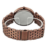 Michael Kors Darci Quartz Brown Dial Brown Steel Strap Watch For Women - MK3416 Authentic Buy Shop Now