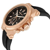 Michael Kors Dylan Black Dial Black Rubber Strap Watch for Men - MK8184 Authentic Buy Shop Now