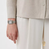 Michael Kors Emery Three-Hand Crystals White Dial Silver Steel Strap Watch for Women - MK4642 Authentic Buy Shop Now