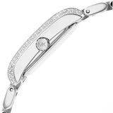 Michael Kors Emery Three-Hand Crystals White Dial Silver Steel Strap Watch for Women - MK4642 Authentic Buy Shop Now