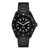 Michael Kors Maritime Three Hand Black Dial Black Steel Strap Watch for Men - MK9181 Authentic Buy Shop Now