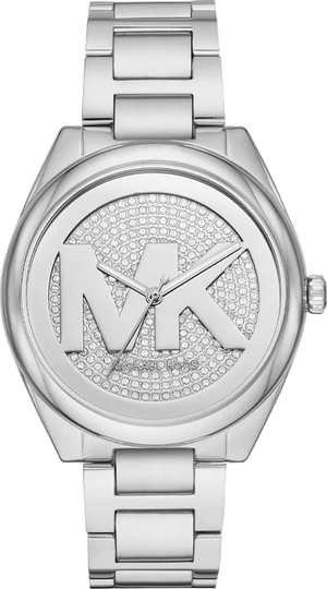 Michael Kors Janelle Quartz Silver Dial Silver Steel Strap Watch For Women - MK7311 Authentic Buy Shop Now