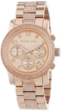 Michael Kors Runway Gold Dial Gold Steel Strap Watch for Women - MK5827 Authentic Buy Shop Now