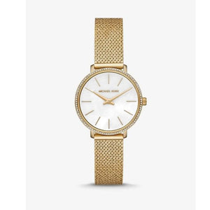 Michael Kors Darci Quartz Gold Dial Gold Mesh Strap Watch for Women - MK7121 Authentic Buy Shop Now