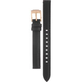Michael Kors Slim Runway Quartz Gold Dial Black Leather Strap Watch For Women - MK2392 Authentic Buy Shop Now