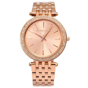 Michael Kors Darci Rose Gold Dial with Diamonds Rose Gold Stainless Steel Strap Watch for Women - MK3192 Authentic Buy Shop Now