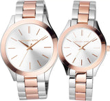 Michael Kors Runway White Dial Two Tone Stainless Steel Strp Watch for Women - MK3204A Authentic Buy Shop Now