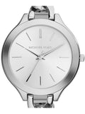 Michael Kors Slim Runway Silver Dial Silver Steel Strap Watch for Women - MK3279 Authentic Buy Shop Now
