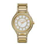 Michael Kors Kerry Mother of Pearl Dial Gold Steel Strap Watch for Women - MK3312 Authentic Buy Shop Now
