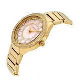 Michael Kors Kerry Mother of Pearl Dial Gold Steel Strap Watch for Women - MK3396 Authentic Buy Shop Now