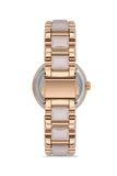 Michael Kors Delray Rose Gold Dial Two Tone Steel Strap Watch for Women - MK4319 Authentic Buy Shop Now