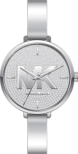 Michael Kors Charley Quartz Crystals Silver Dial Silver Steel Strap Watch For Women - MK4432 Authentic Buy Shop Now