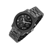 Michael Kors Runway Black Ceramic Dial Black Steel Strap Watch for Women - MK5162 Authentic Buy Shop Now