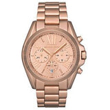 Michael Kors Bradshaw Rose Gold Dial Rose Gold Steel Strap Watch for Women - MK5503 Authentic Buy Shop Now
