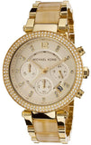 Michael Kors Parker Gold Dial Gold Steel Strap Watch for Women - MK5632 Authentic Buy Shop Now