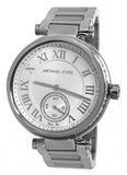 Michael Kors Skylar Silver Dial Silver Steel Strap Watch for Women - MK5866 Authentic Buy Shop Now