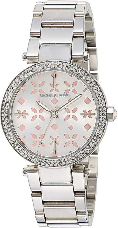 Michael Kors Parker Silver Dial Silver Stainless Steel Strap Watch for Women - MK6483 Authentic Buy Shop Now
