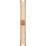 Michael Kors Parker Mother of Pearl Pink Dial Two Tone Steel Strap Watch for Women - MK6492 Authentic Buy Shop Now