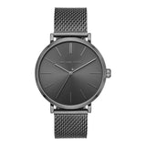Michael Kors Auden Three-Hand Grey Dial Grey Mesh Strap Watch for Men - MK7151 Authentic Buy Shop Now
