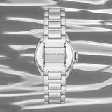 Michael Kors Camille Three Hand Silver Dial Silver Steel Strap Watch For Women - MK7259 Authentic Buy Shop Now