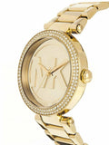 Michael Kors Parker Diamonds Gold Dial Gold Steel Strap Watch for Women - MK5784 Authentic Buy Shop Now